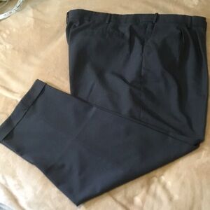Van Heusen Studio Charcoal Dress Pants with Stretch comfort waistband